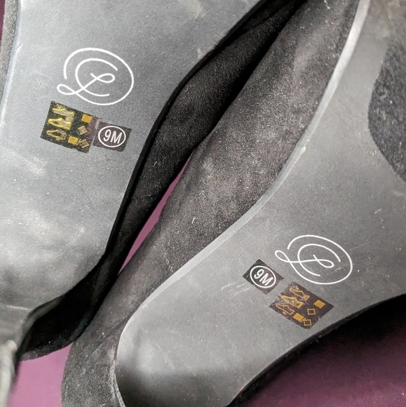 SOLD ON ANOTHER PLATFORM: Chinese Laundry Size 9 Black Platform Heels - Picture 6 of 6